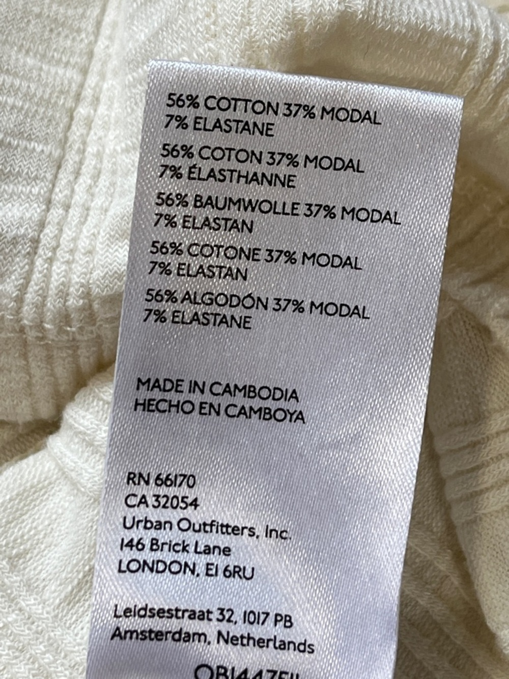 Pilcro Ribbed Tank - Picture 8 of 10